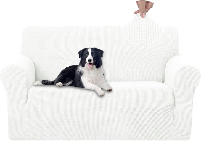 U-NICE HOME Oversized Stretch Loveseat Couch Cover Sofa Covers Washable Sofa by U-NICEHOME