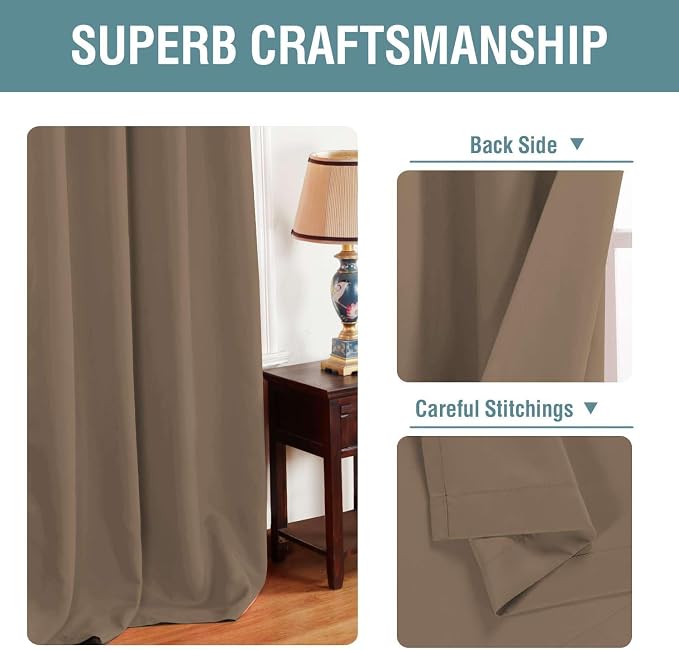 H.VERSAILTEX Blackout Curtain for Living Room Thermal Insulated Window - Image 3