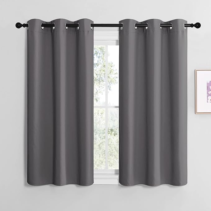 NICETOWN Bedroom Curtains Blackout Drapery Panels, Three Pass Microfiber by NICETOWN
