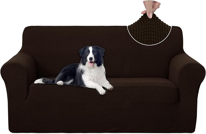 U-NICE HOME Oversized Stretch Loveseat Couch Cover Sofa Covers Washable Sofa by U-NICEHOME