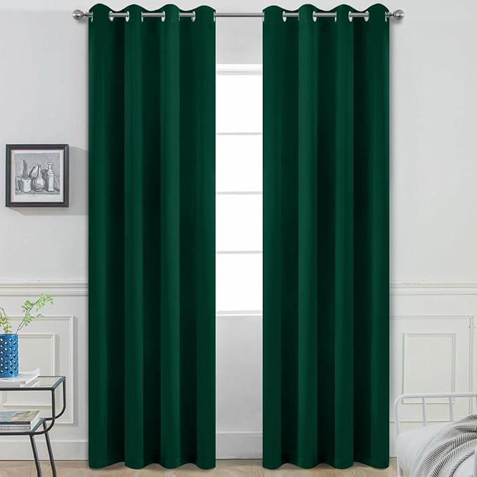 Yakamok Blackout Curtains Room Darkening Thermal Insulated Window Panels by Yakamok
