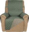 PureFit Reversible Quilted Recliner Sofa Cover, Water Resistant Slipcover by PureFit