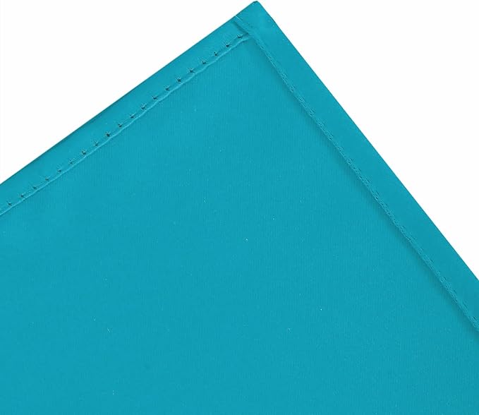 LEMOMO Blackout Curtains 66 x 72 Inch Long Teal Curtains Set of 2 Panels Room - Image 7