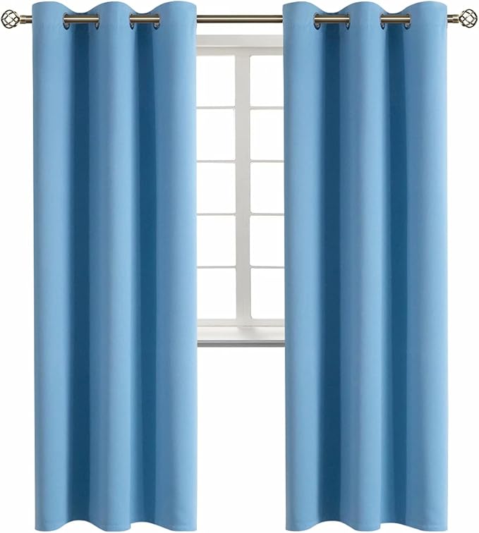 BGment Room Darkening Curtains 84 Inches Long by BGment