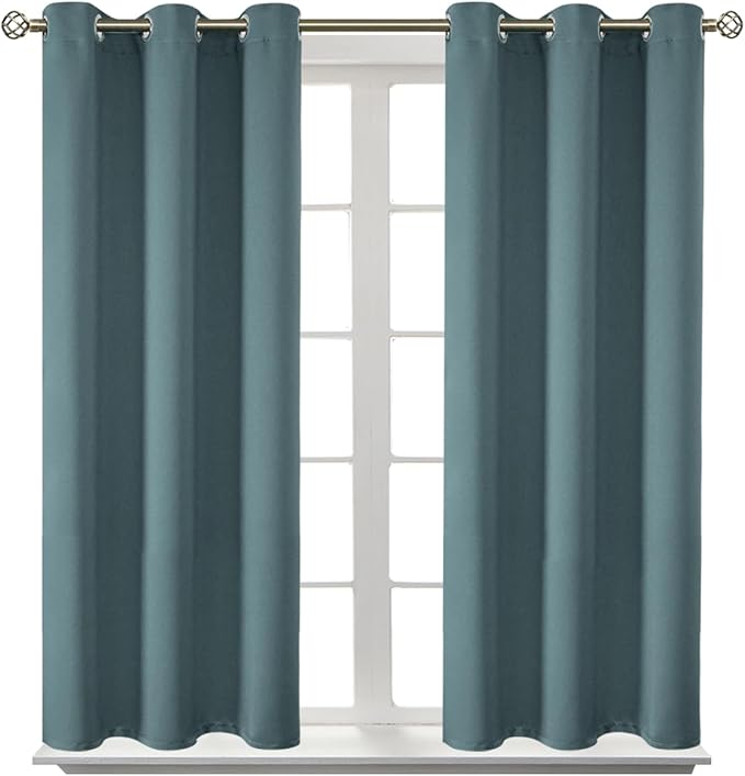 BGment Room Darkening Curtains 45 Inches Long by BGment