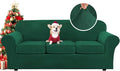 H.VERSAILTEX Modern Velvet Plush 4 Piece High Stretch Sofa Slipcover Sofa Cover by HVERSAILTEX