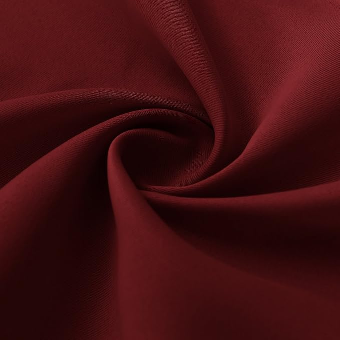 RYB HOME Blackout Curtains for Bedroom Living Room 63 inches Long, Thermal - Image 2