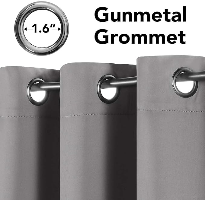 H.VERSAILTEX Three Pass Microfiber Blackout Thermal Insulated Grommet Panels - Image 4