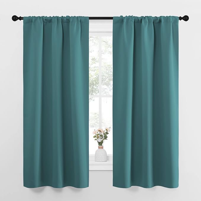 NICETOWN Bedroom Curtains, Three Pass Microfiber Noise Reducing Thermal by NICETOWN