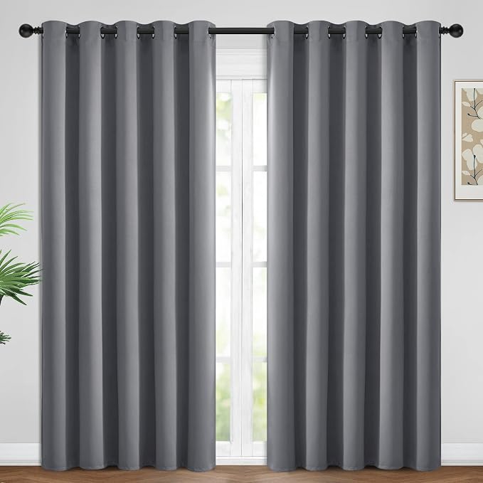 Yakamok Blackout Curtains Room Darkening Thermal Insulated Window Panels by Yakamok
