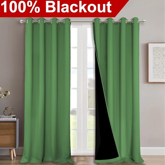 NICETOWN 100% Blackout Curtains - Image 2