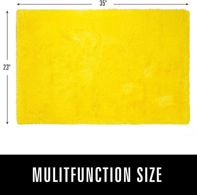 LOCHAS Ultra Soft Indoor Modern Area Rugs Fluffy Living Room Carpets - Image 2