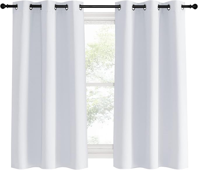 NICETOWN Room Darkening Draperies Curtains Panels, 2 Panels, 42 by 60, Window - Image 2