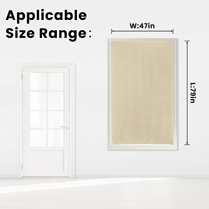 Self Adhesive Portable Blackout Curtains - Image 7