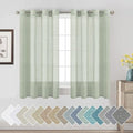 H.VERSAILTEX Linen Curtains Natural Linen Blended Curtain Panels by HVERSAILTEX