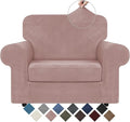 WEERRW Velvet Stretch Chair Sofa Slipcover by WEERRW