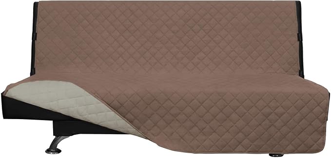 Easy-Going Futon Sofa Slipcover Reversible Sofa Cover Armless Cover Furniture by Easy-Going