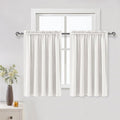 DWCN Short Ivory Blackout Curtains by DWCN