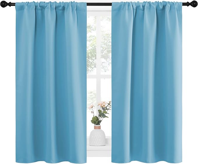 NICETOWN Kitchen Curtains, Short Blackout Curtains & Drapes, Home Decoration - Image 2