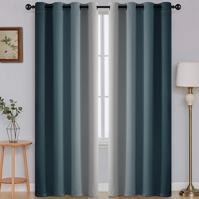 SimpleHome Ombre Room Darkening Curtains by SimpleHome