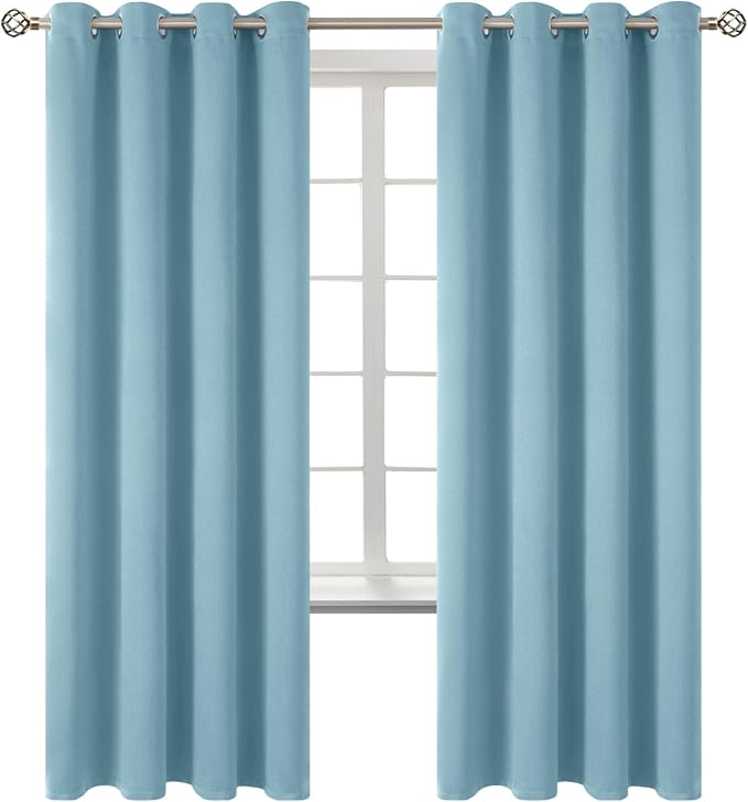 BGment Room Darkening Curtains 72 Inches Long by BGment