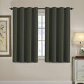 H.VERSAILTEX Blackout Curtain for Living Room Small Window Kitchen Blackout by HVERSAILTEX