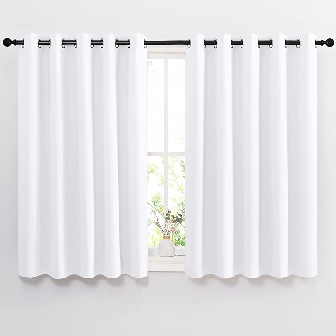 NICETOWN White Room Darkening Curtain Panels by NICETOWN