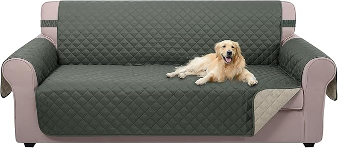 U-NICE HOME Large Sofa Cover Reversible Couch Cover by U-NICEHOME