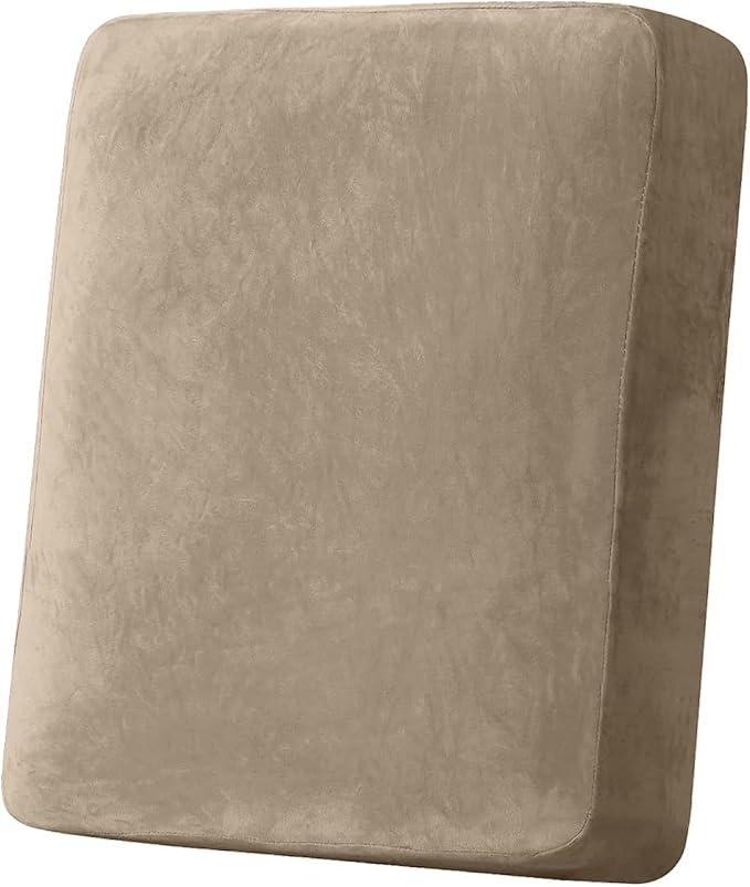 Couch Cover Stretch Velvet Sofa Cushion Cover 1-Piece by Taque