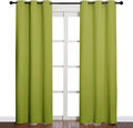 NICETOWN Window Treatment Thermal Insulated Solid Grommet Blackout by NICETOWN