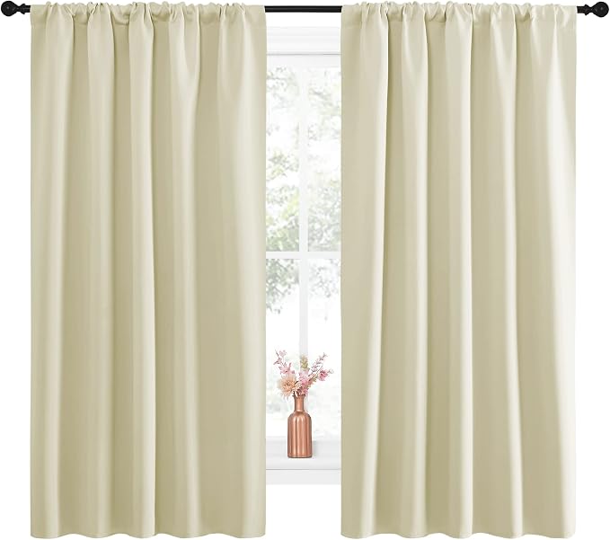 NICETOWN Blackout Curtains for Living Curtains, Room Darkening Curtains & - Image 2