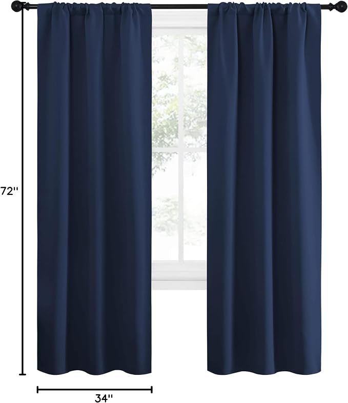 NICETOWN Blackout Curtains for Living Curtains, Home Decorations Thermal - Image 10