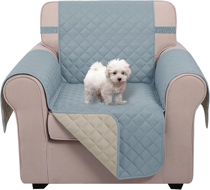 U-NICE HOME Reversible Oversized Chair Covers Quilted Water Repellent Pet by U-NICEHOME