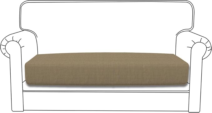 Easy-Going Stretch Loveseat Cushion Cover Sofa Cushion Furniture Protector Sofa by Easy-Going
