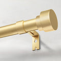 IFELS Heavy Duty Curtain Rods for Windows 48 to 84 Inch, 1 Inch Adjustable Gold by IFELS