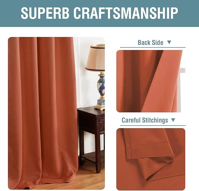 H.VERSAILTEX Blackout Curtain for Living Room Thermal Insulated Window - Image 3