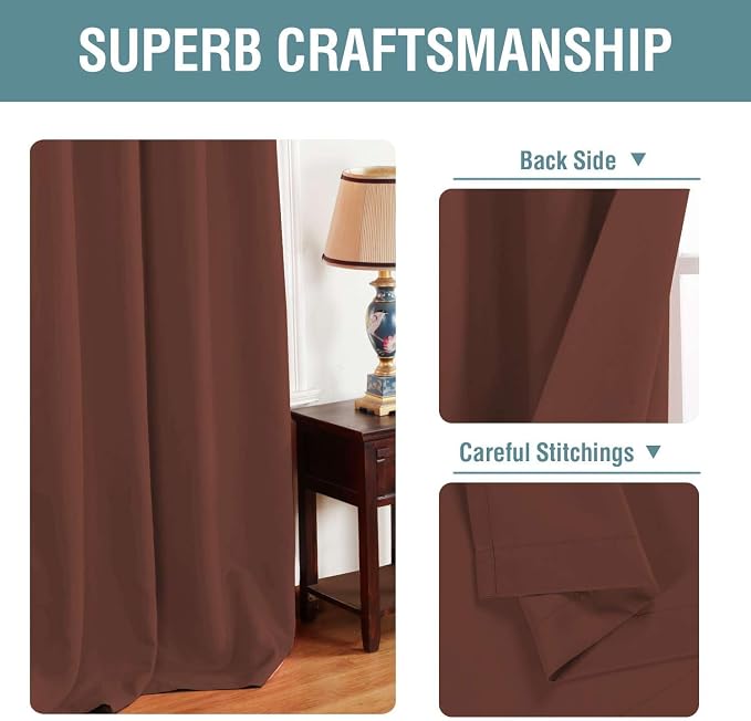 H.VERSAILTEX Blackout Curtain for Living Room Thermal Insulated Window - Image 3