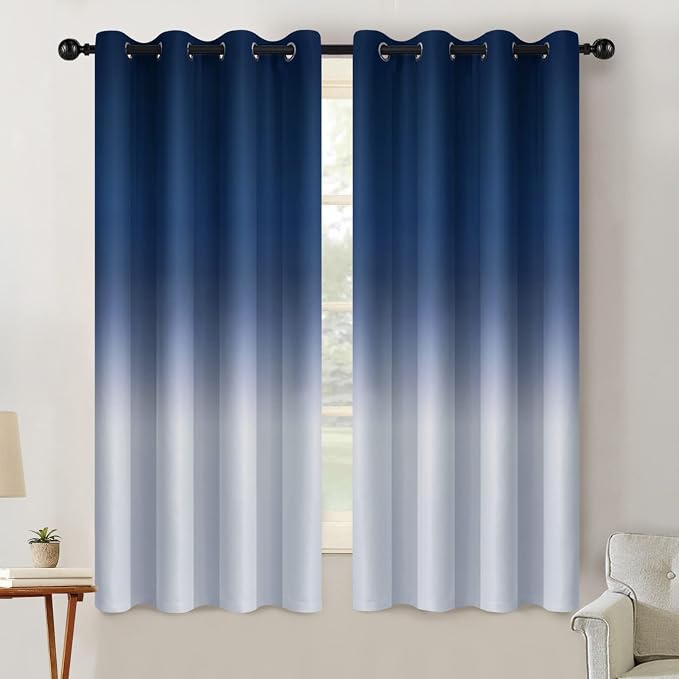 SimpleHome Ombre Room Darkening Curtains by SimpleHome