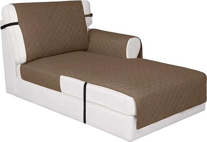 Easy-Going Reversible Chaise Lounge Couch Cover Water Resistant Sofa Cover by Easy-Going