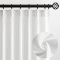 Topfinel Pinch Pleated Curtains 100 Inches Long 2 Panels Set, 40x100 inch Length by Topfinel
