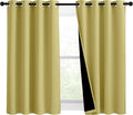 NICETOWN 100% Blackout Blinds, 46 inches x 45 inches, Laundry Room Decor Window by NICETOWN