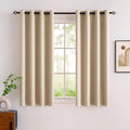 MIULEE Room Darkening Curtains Thermal Insulated Black Out Drapes Solid Window by MIULEE