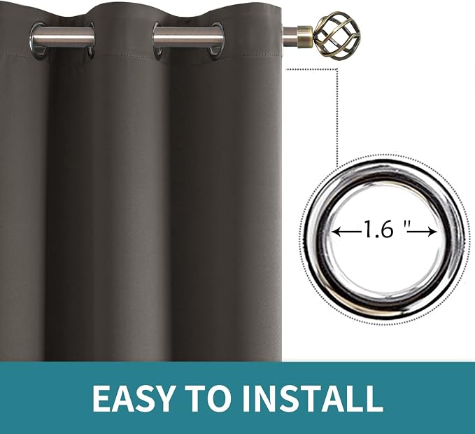 BGment Blackout Curtains for Bedroom - Image 5