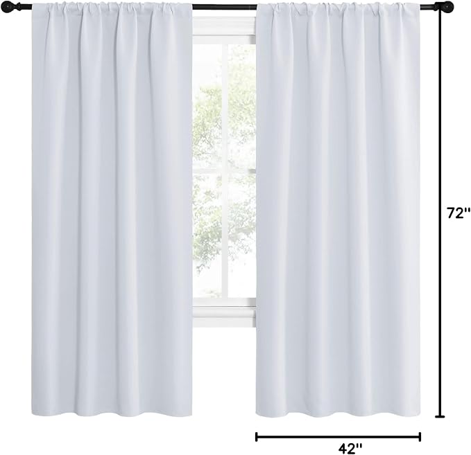 NICETOWN Kitchen Room Darkening Curtains - Image 10