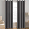 H.VERSAILTEX Blackout Grey Curtains by HVERSAILTEX