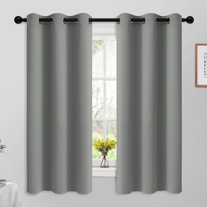 Yakamok Dove Grey Room Darking 63 Inch Length 2 Panel Sets by Yakamok