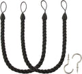 BEL AVENIR Curtain Tiebacks Ropes Tie-Backs, Handmade Curtain Holdbacks by BELAVENIR