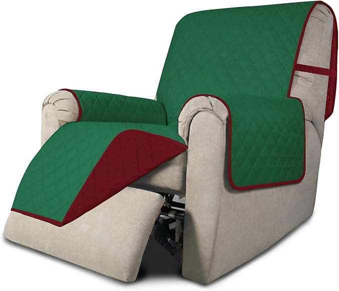 Easy-Going Recliner Chair Slipcover Reversible Sofa Cover Water Resistant Couch by Easy-Going