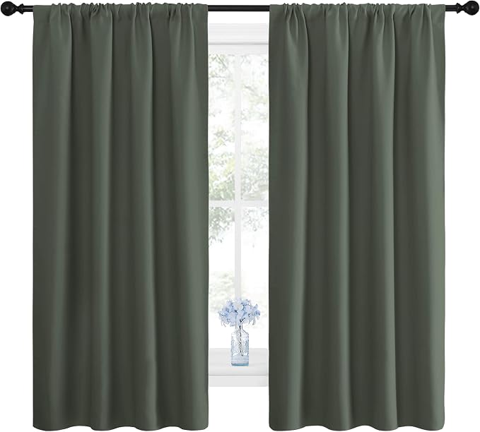NICETOWN Bedroom Curtains Blackout Draperies - Image 2