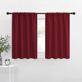 NICETOWN 40 inch Curtains for Small Windows, Thermal Insulated Privacy Short by NICETOWN